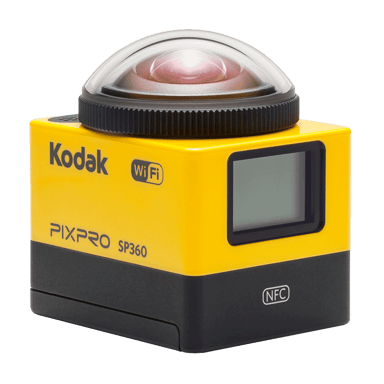 KODAK Pixpro - SP360 - Cámara 360° sin pack - Amarillo