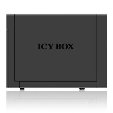 ICY BOX IB-RD3620SU3 Custodia per dischi da tavolo nera
