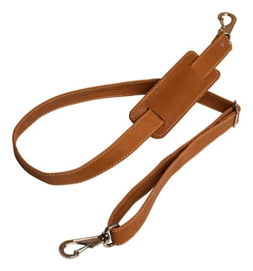 R-Go Tools Sacoche pour ordinateur portable R-Go Viva, cuir, avec support intégré pour ordinateur portable, produit social, marron