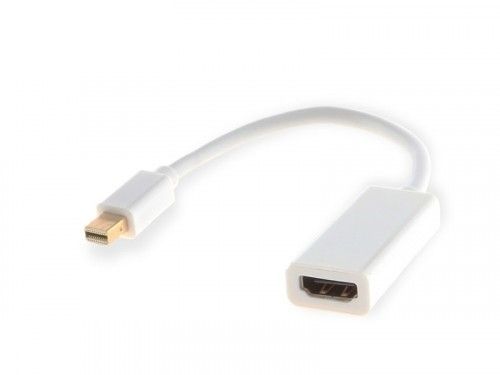 Savio CL-57 cavo video e adattatore 0,2 m Mini DisplayPort HDMI Tipo A (Standard) Bianco