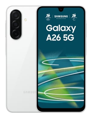 Galaxy A26 (5G) 256 GB, blanco
