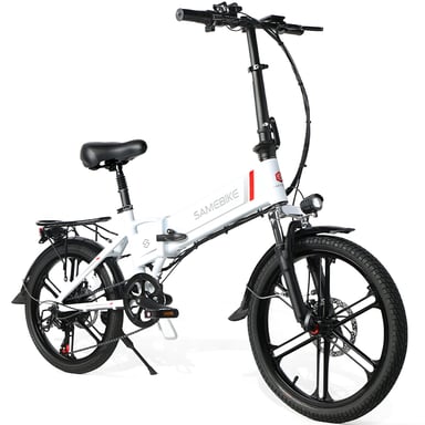 SAMEBIKE 20LVXD30-II Bici elettrica pieghevole da 20'' Bici elettrica pieghevole da 350 W Motore da 48 V Batteria da 10 Ah