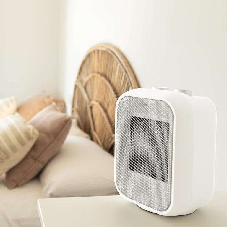 Cecotec Chauffage en Céramique de Table ReadyWarm 1500 Max Ceramic Rotate. Oscillation Thermostat Réglable et 3 Modes de Fonctionnement Zone de Couverture de 15m2 - vue 4