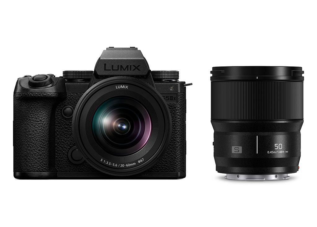 Panasonic Lumix S5IIX + 20 60MM F3.5 5.6 + 50mm F1.8 MILC 24 2 MP CMOS 12000 x 8000 pixels Neuf - vue 1