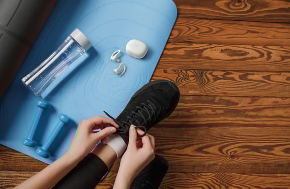 JVC HA-EC25T Casque True Wireless Stereo (TWS) Crochets auriculaires, Ecouteurs Appels/Musique Bluetooth Blanc