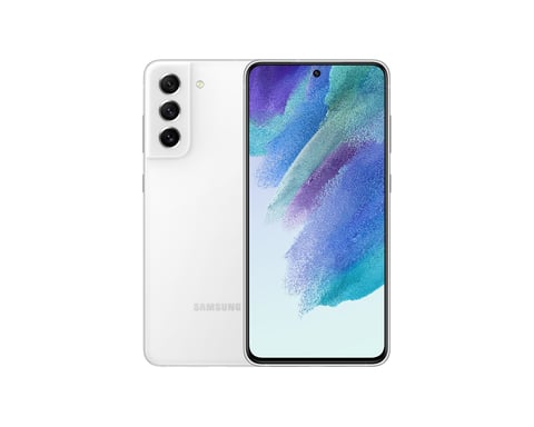 Samsung Galaxy S21 FE 5G SM-G990BZWFEUH smartphone 16,3 cm (6.4'') Double SIM Android 11 USB Type-C 6 Go 128 Go 4500 mAh Blanc