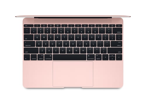 Apple MacBook m5-6Y54 Portátil 30,5 cm (12'') 2K Ultra HD Intel® Core? m5 8 GB LPDDR3-SDRAM 512 GB Flash Wi-Fi 5 (802.11ac) Mac OS X 10.11 El Capitan Rosa