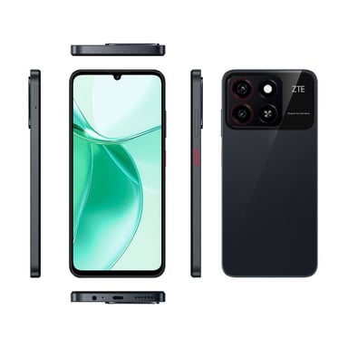 ZTE Blade A35 4+64Go (4G), Écran 6,75'' , Dual Sim - Starry Noir