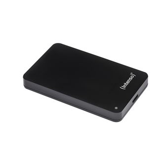 Disque dur externe portable INTENSO 2,5  500 Go USB 3.2 Noir, FAT32, LED d'état, reconditionné certifié - Neuf