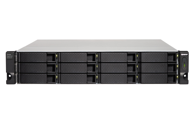 QNAP TL R1200C RP Baie de disques 12 Baies SATA 600 USB 3.2 Gen 2 externe Rack montable 2U - vue 3