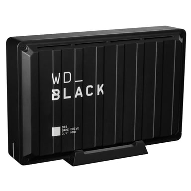 Western Digital D10 disque dur externe 8 To Noir, Blanc