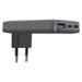 Chargeur Secteur GaN 100W avec Câble 2m 2 USB-C + 1 USB-A, Adaptateur