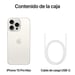 iPhone 15 Pro Max (5G) 512 GB, blanco titanio, desbloqueado