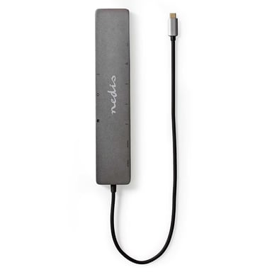 Nedis CCBW64260AT02 hub & concentrateur USB 3.2 Gen 1 (3.1 Gen 1) Type-C Anthracite