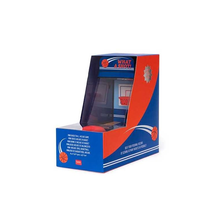 Mini Borne d'Arcade Basket Jouet Rétro Compact pour Amateurs de Basketball Neuf