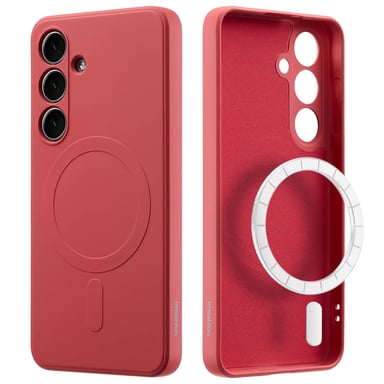 imoshion Coque Couleur avec MagSafe pour Samsung Galaxy S24 Plus - Dusty Rose