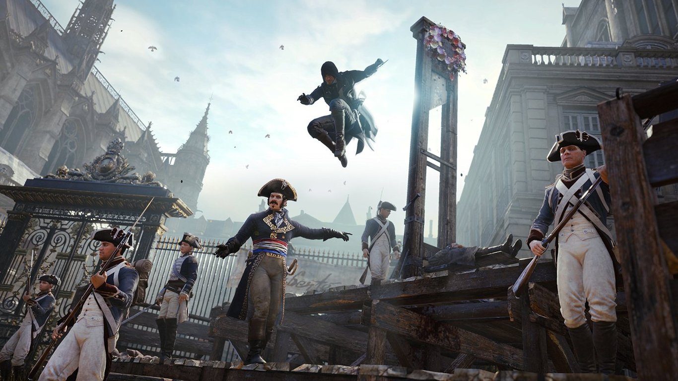 Assassin' Creed Unity PlayStation 4 italien - vue 4