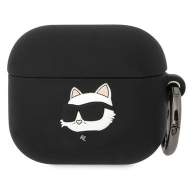 Custodia in silicone per AirPods 3 Choupette Head 3D Antiurto