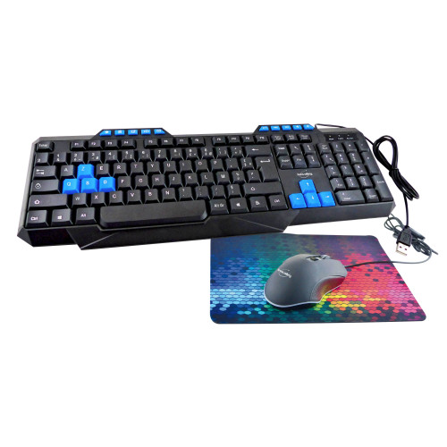 Pack Clavier Et Souris Gaming Rapira Elite – Neufs, Filaires, Design Gamer
