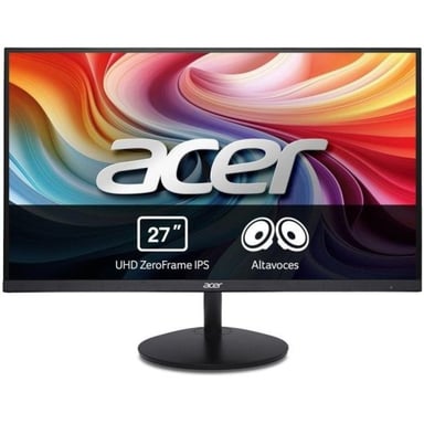 Monitor Acer SA272KBMIIPX 27'' 4K UHD IPS 60Hz AdaptiveSync, Altoparlanti Integrati, Zeroframe, HDMI & DisplayPort, VESA 75x75
