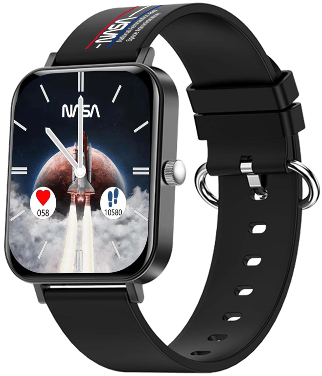 NASA Montre Connectée; Smartwatch; Sport; IP67; Santé; Images de l'univers; Android - iOS; Mod : BNA