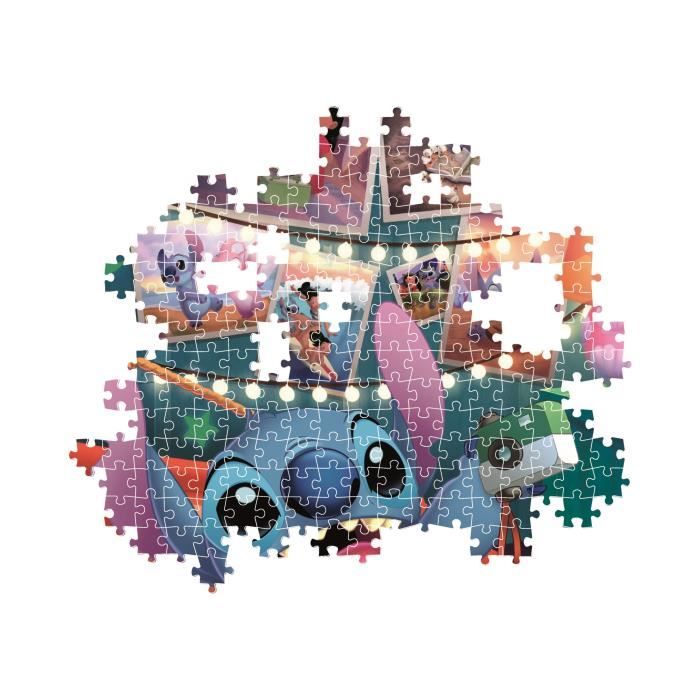 Puzzle 1000 pièces + Poster : Disney : Stitch Clementoni Puzzles - vue 5