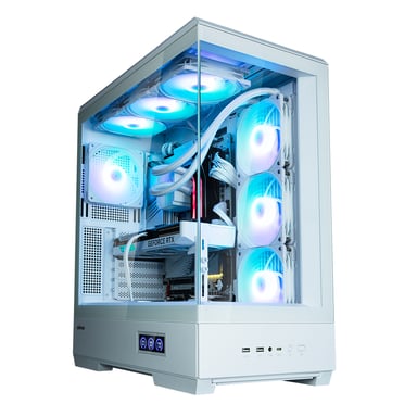 Zalman P50 DS White Midi Tower Blanc