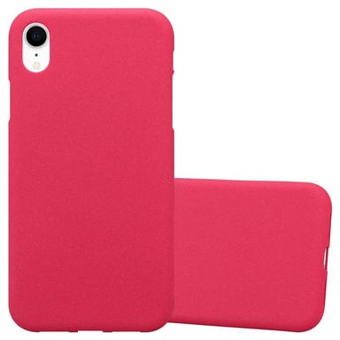 Coque pour Apple iPhone XR en FROST ROUGE Housse de protection Étui en silicone TPU flexible