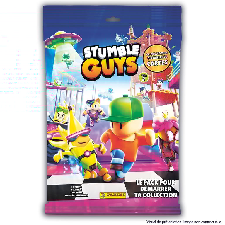 Classeur + 2 pochettes PANINI Stumble Guys TC 2 - vue 2