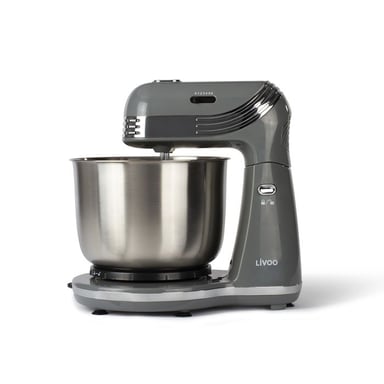 DOP137G robot de cocina multifunción - bol de acero inoxidable de 3L - 6 velocidades