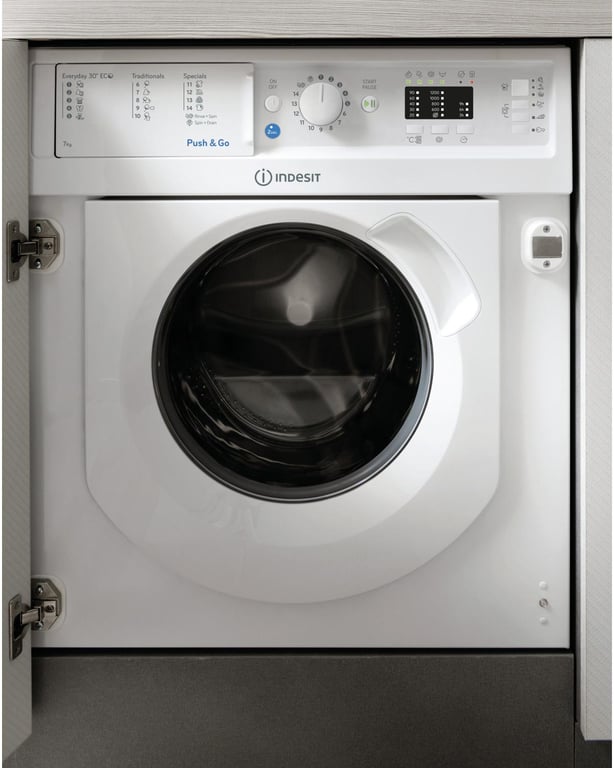 Indesit BI WMIL machine à laver Charge avant 7 kg 1200 trmin Neuf