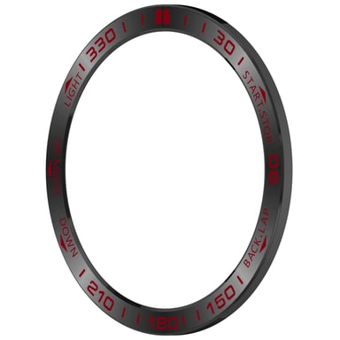Garmin Tactix 8 51mm Solar Bisel - Edición Negro y Rojo Racing
