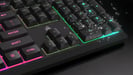 Corsair K55 CORE RGB teclado Juego USB AZERTY Francés Negro