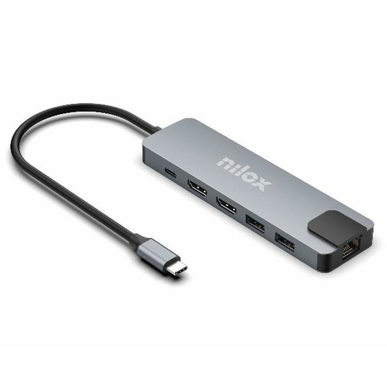 Hub USB Nilox NXDSUSBC08 Neuf