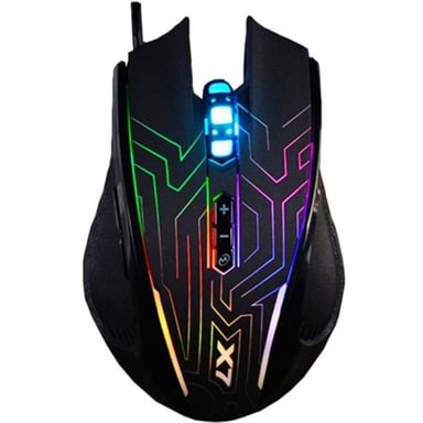 A4Tech X87 ratón Juego Ambidextro USB tipo A Óptico 2400 DPI