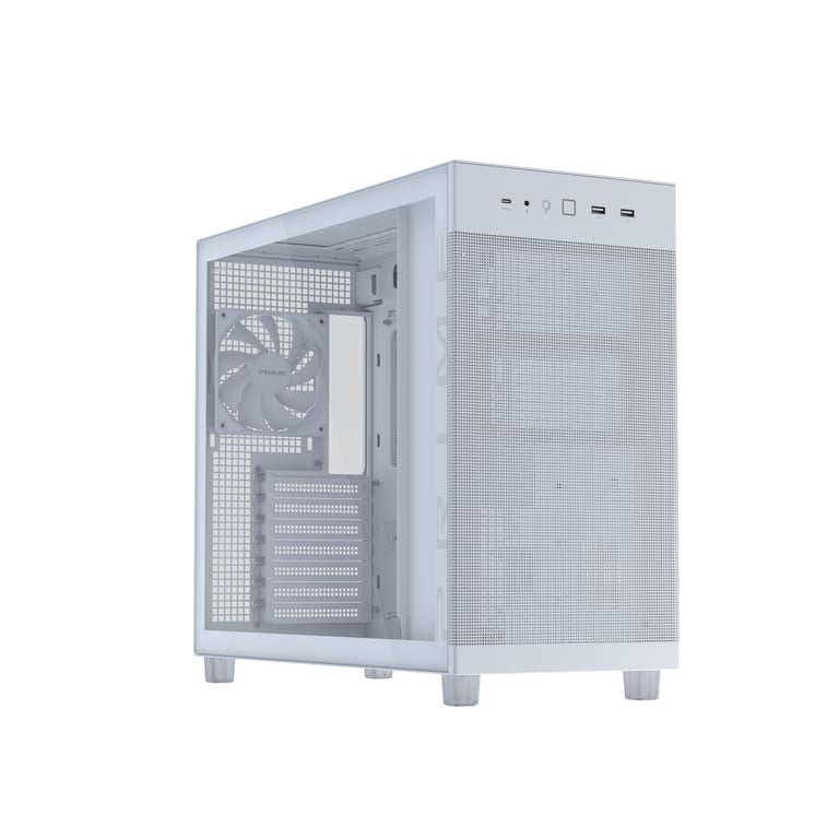 ASUS Prime AP303 Tempered Glass Boîtier PC Gaming ATX 4 litres Prise en Charge de Carte Graphique et radiateur jusqu'à 360 mm Panneau Avant USB 3.2 Gen 2 Type C - vue 3