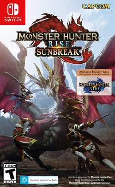 Monster Hunter Rise: Sunbreak DLC SWITCH [Code de téléchargement]