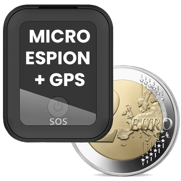 Mini Traceur GPS Antivol Voiture Carte Sim GSM Micro Espion Sos