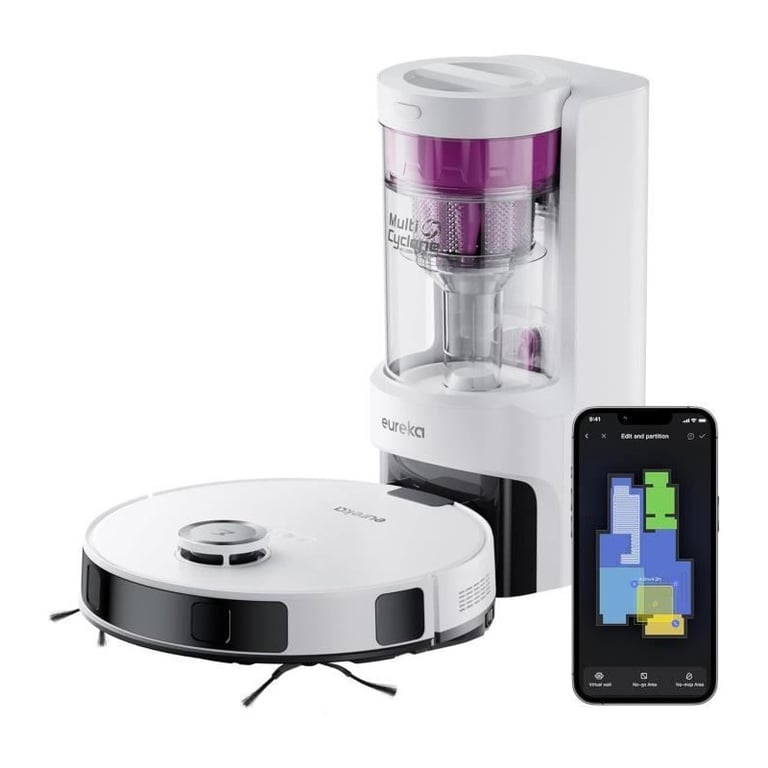 Aspirateur Robot Laveur EUREKA E10S 4000 Pa 180 min 200 ml - vue 1
