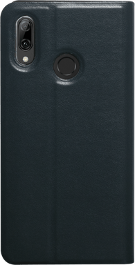 BigBen Connected Funda con cierre para Huawei P Smart 2019 con función de soporte y tarjetero Azul oscuro