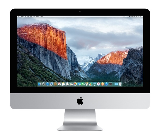 Apple iMac Intel® Core™ i5 54,6 Cm (21.5 ) 1920 X 1080 Pixels PC All-In-One 8 Go Lpddr3-Sdram 1 To Hdd Mac Os X 10.11 El Capitan Wi-Fi 5 (802.11Ac) Argent - Excellent État
