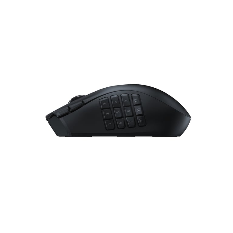 Razer Naga V2 HyperSpeed de Jeu MMO sans Fil Ergonomique avec 19 Boutons programmables sans Fil HyperSpeed 2 4 GHz Bluetooth jusqu'à 250 Heures capteur Optique Focus Pro 30K - vue 5