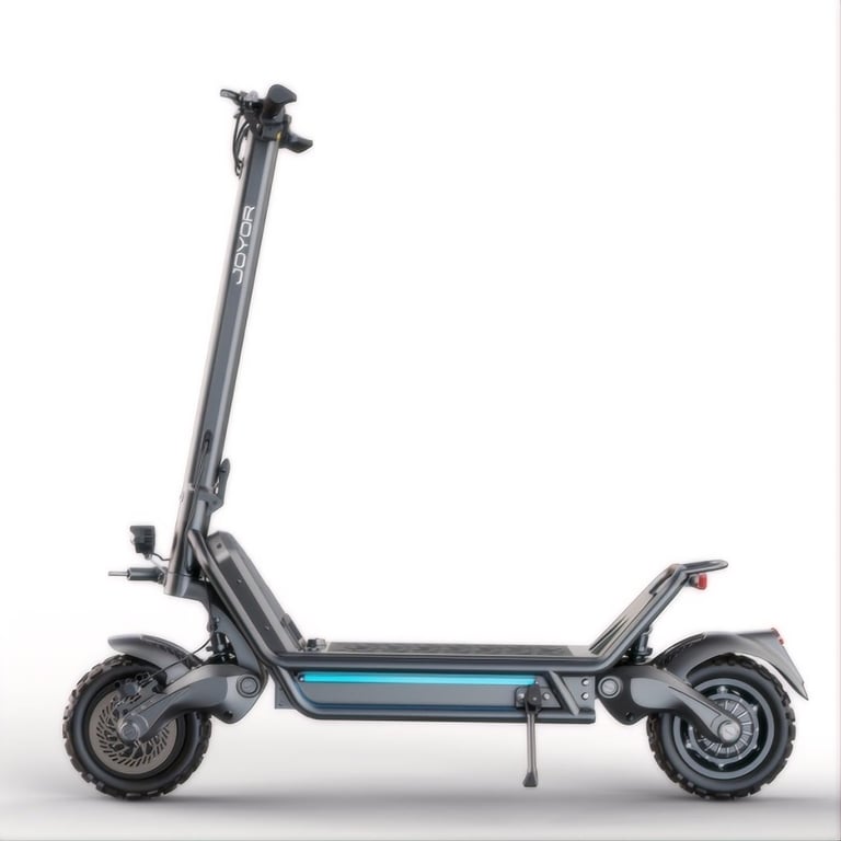 JOYOR Trottinette &Eacute;lectrique Tout-Terrain  E6-S - Moteurs 3200W, Batterie 60V 31.5Ah, Autonomie 85km, Freins &agrave; Disque - Noir - Neuf