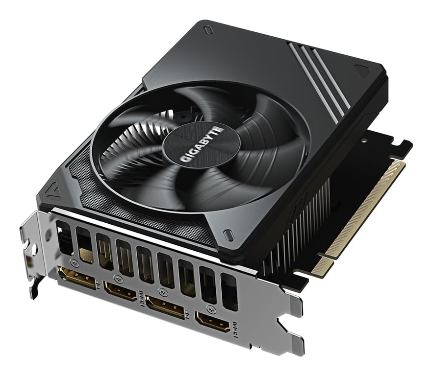 GIGABYTE GeForce RTX 5050 D6 8G Scheda Grafica 8GB GDDR6 128bit PCI E 5.0 2572MHz Frequenza core 2 x DP 2 x HDMI NVIDIA DLSS 4 GV N5050D6 8GD Neuf - vue 2
