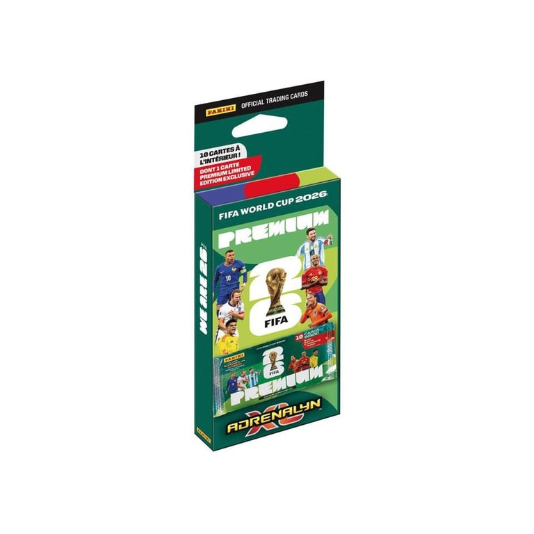 Panini Coupe du Monde de la Fifa 26 TCG Blister 1 pochette Premium