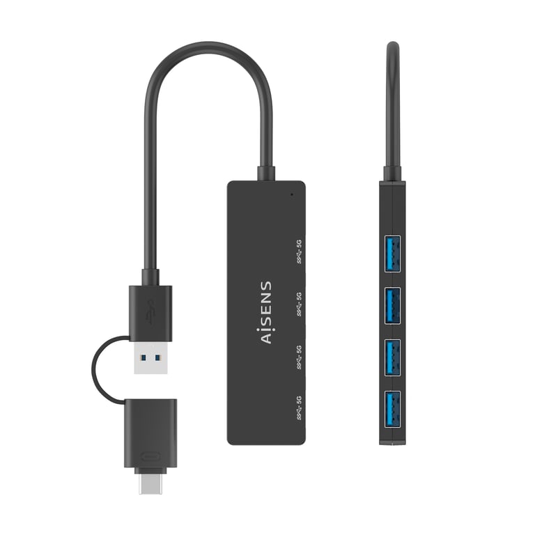 AISENS A109 0987 station d'accueil Avec fil USB 3.2 Gen 1 3.1 Gen 1 Type A + Type C Neuf - vue 2