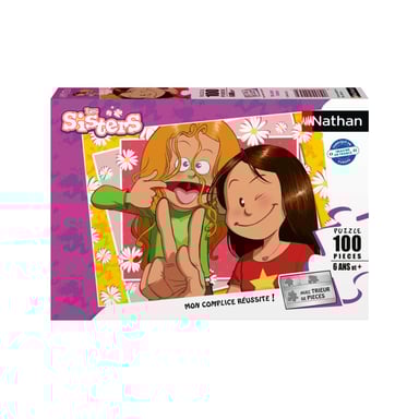 Puzzle 100 pièces Nathan Ma sister d amour Les Sisters