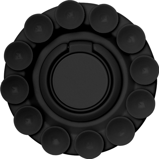 Support Smart Ring Ventouses Anneau Stand et Selfie Magnétique Lavande Bigben Neuf - vue 6