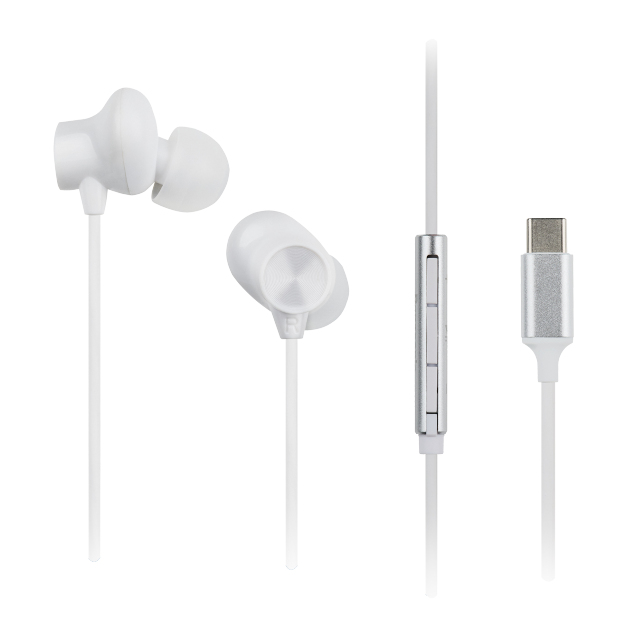Panasonic RP-TCM225DEW casque Avec fil Ecouteurs Appels/Musique USB Type-C Blanc - Neuf