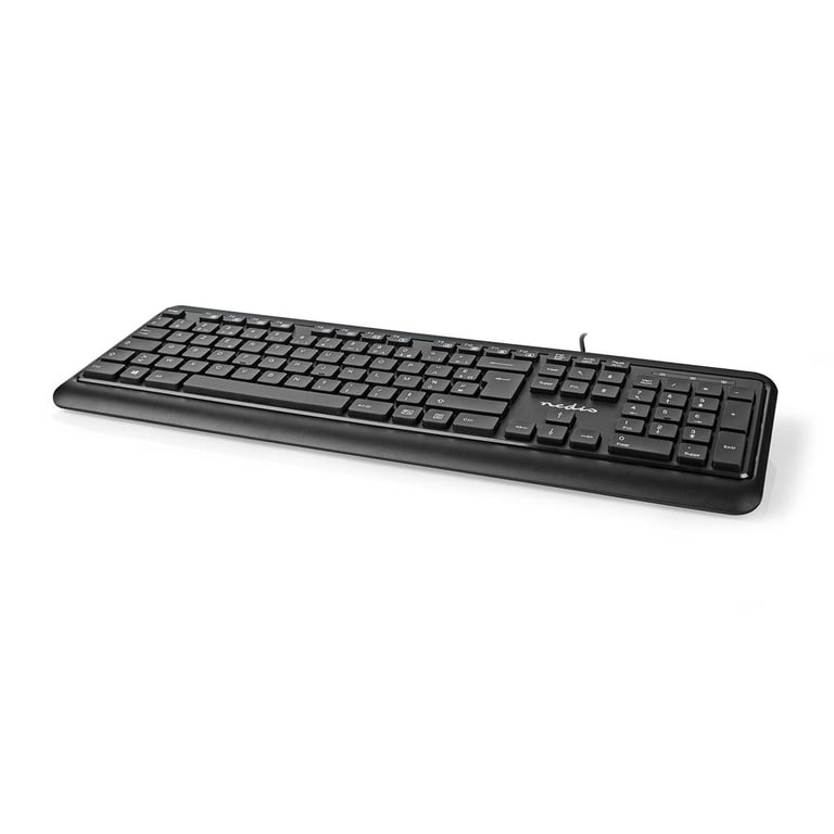 Nedis KBMU200BKFR clavier Maison USB AZERTY Français Neuf - vue 3
